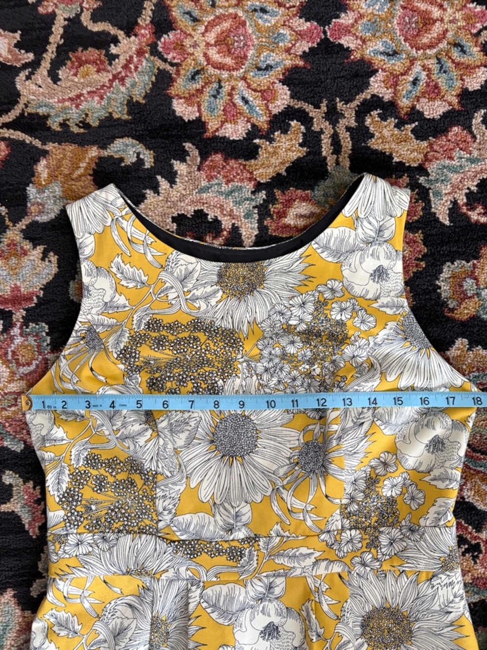 Liberty of London for Target Yellow Botanical Sheath Dress 2009 collection - Picture 7 of 10